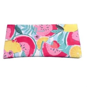Fruit Print Eyeglass/Sunglasses Case – Soft Padded Protective Pouch